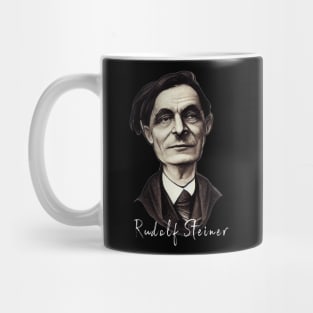 Rudolf Steiner Caricature Anthroposophy Esoteric Design Mug